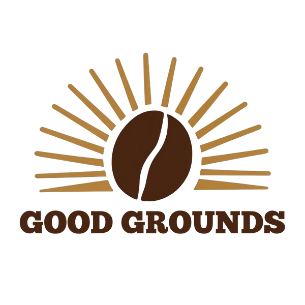 Good Grounds coffee logo – local coffee roaster Tampa, Wesley Chapel, Lutz, Dade City, Land'o'Lakes