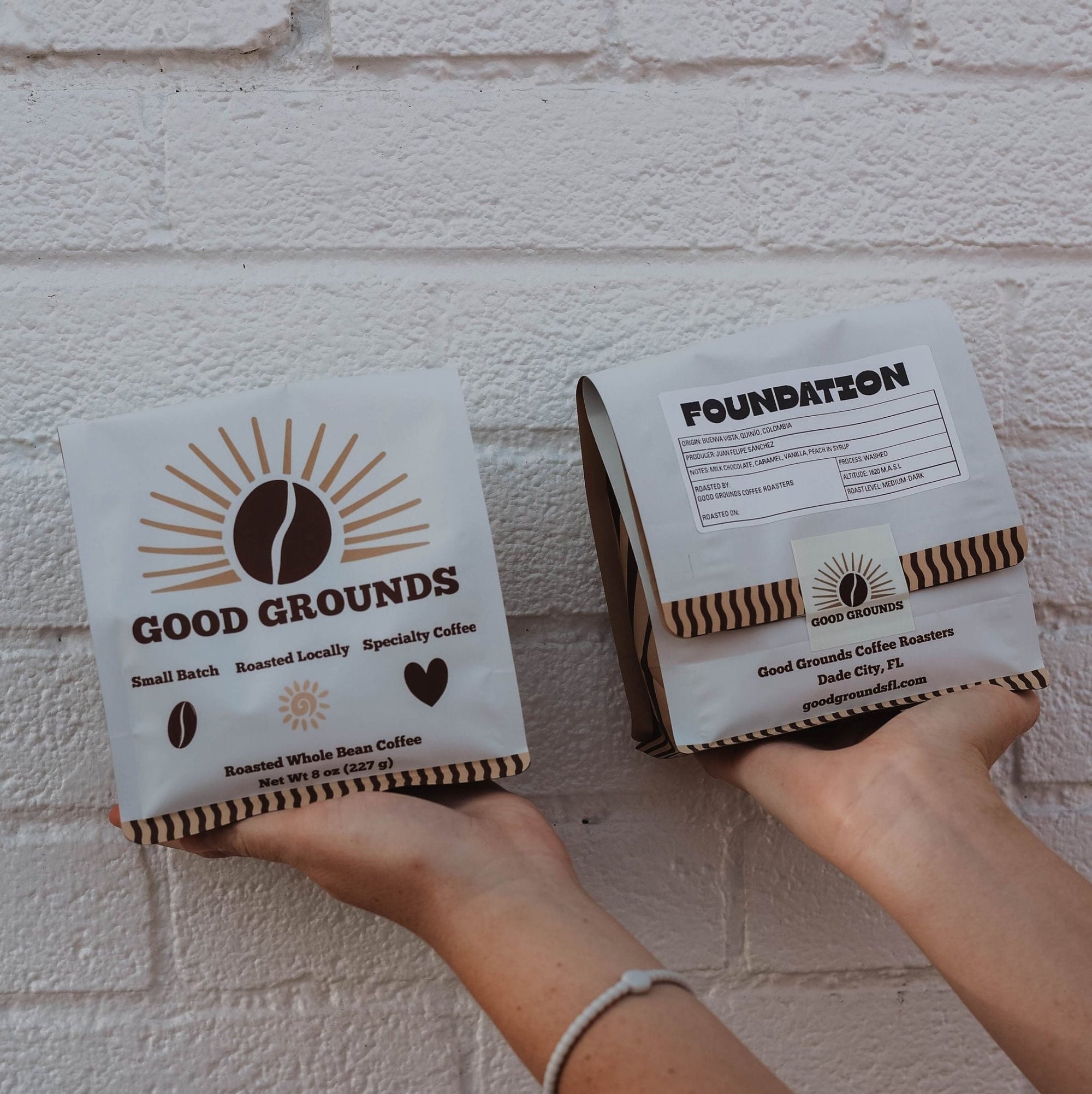 Foundation - Good Grounds Tampa Dade City Coffee Roaster Pasco County Wesley Chapel Land'O'Lakes Fresh Roasted