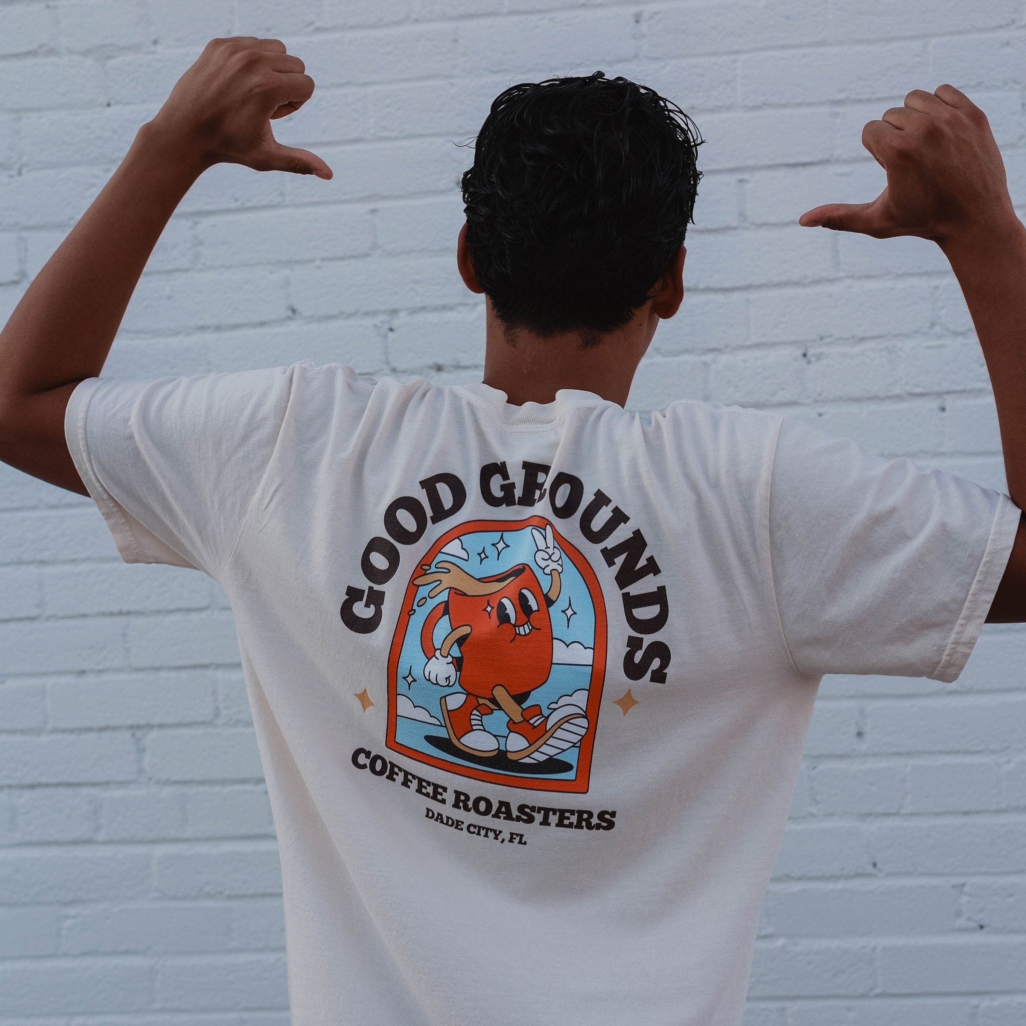 Good Grounds Shirt - Good Grounds Tampa Dade City Coffee Roaster Pasco County Wesley Chapel Land'O'Lakes Fresh Roasted