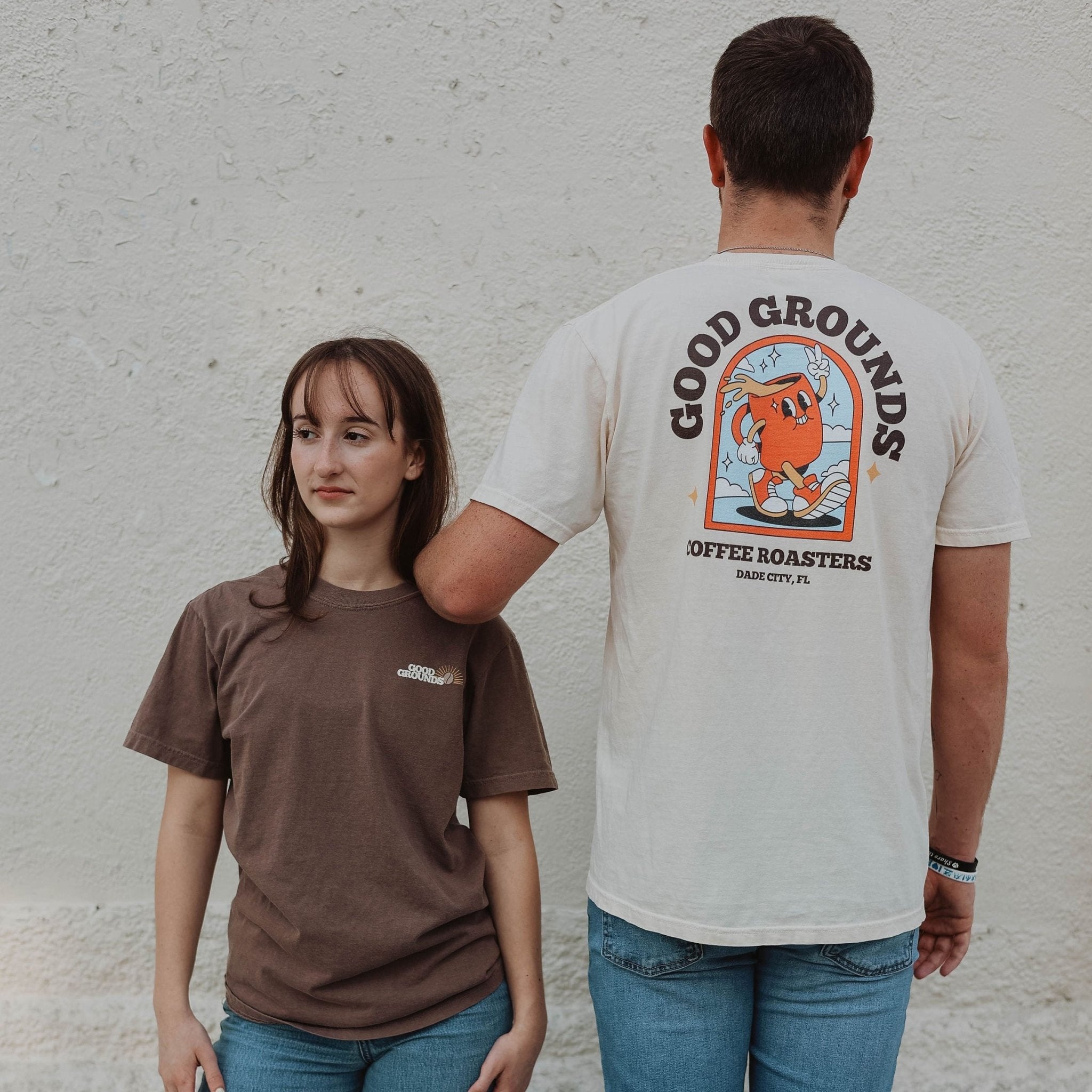 Good Grounds Shirt - Good Grounds Tampa Dade City Coffee Roaster Pasco County Wesley Chapel Land'O'Lakes Fresh Roasted