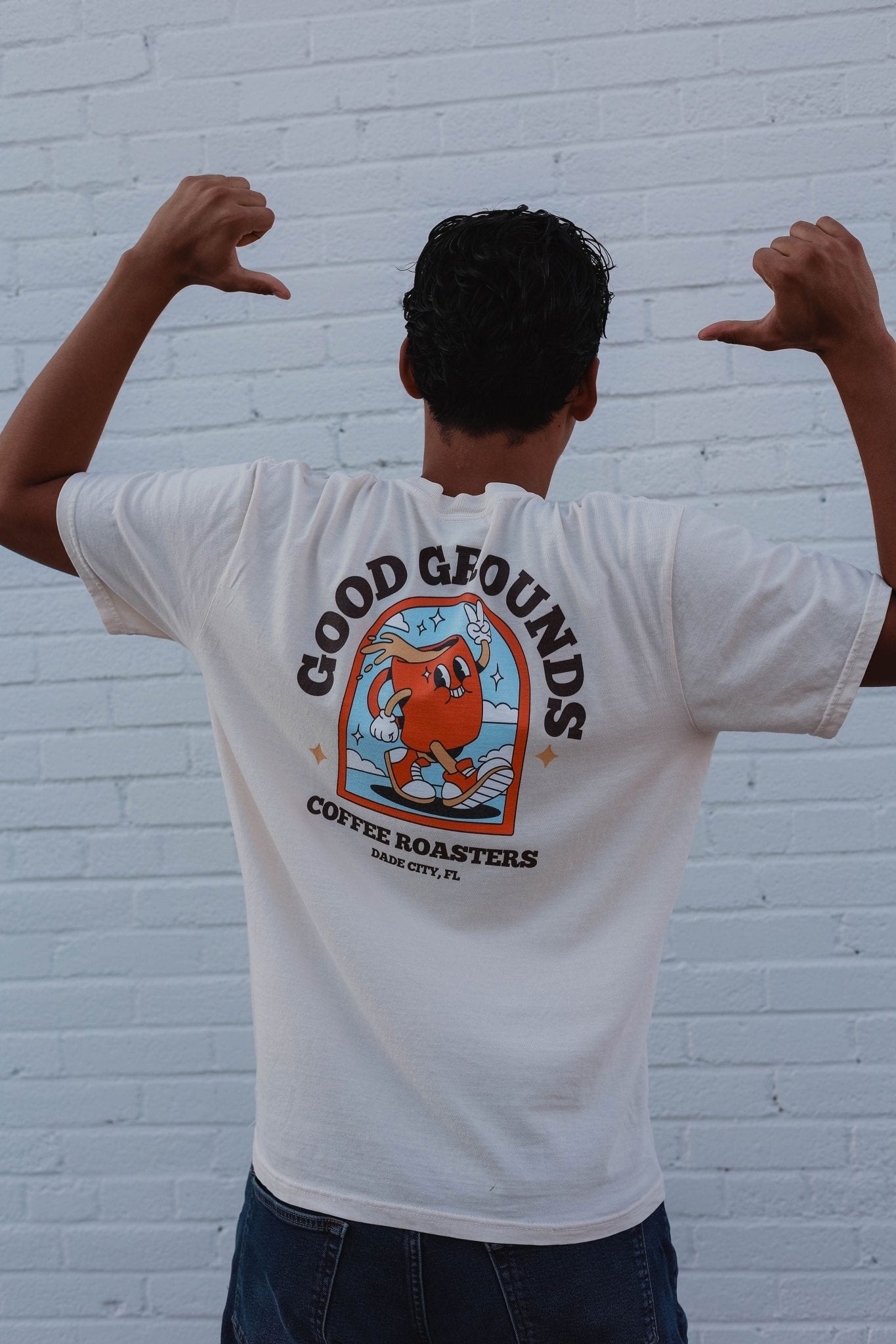 Good Grounds Tee - Good Grounds Tampa Dade City Coffee Roaster Pasco County Wesley Chapel Land'O'Lakes Fresh Roasted
